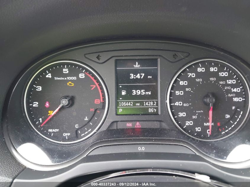 WAUA7GFF9G1040633 2016 Audi A3 1.8T Premium