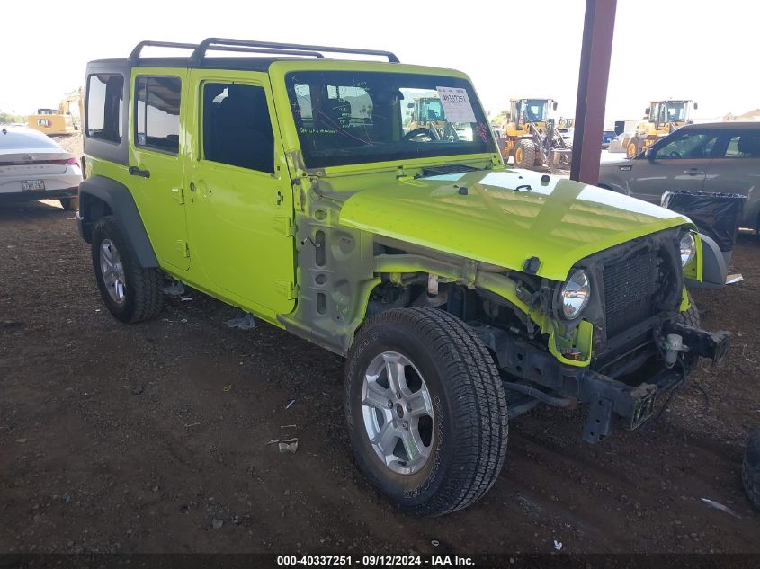 VIN 1C4BJWDG5HL527705 2017 JEEP WRANGLER UNLIMITED SPORT 4X4