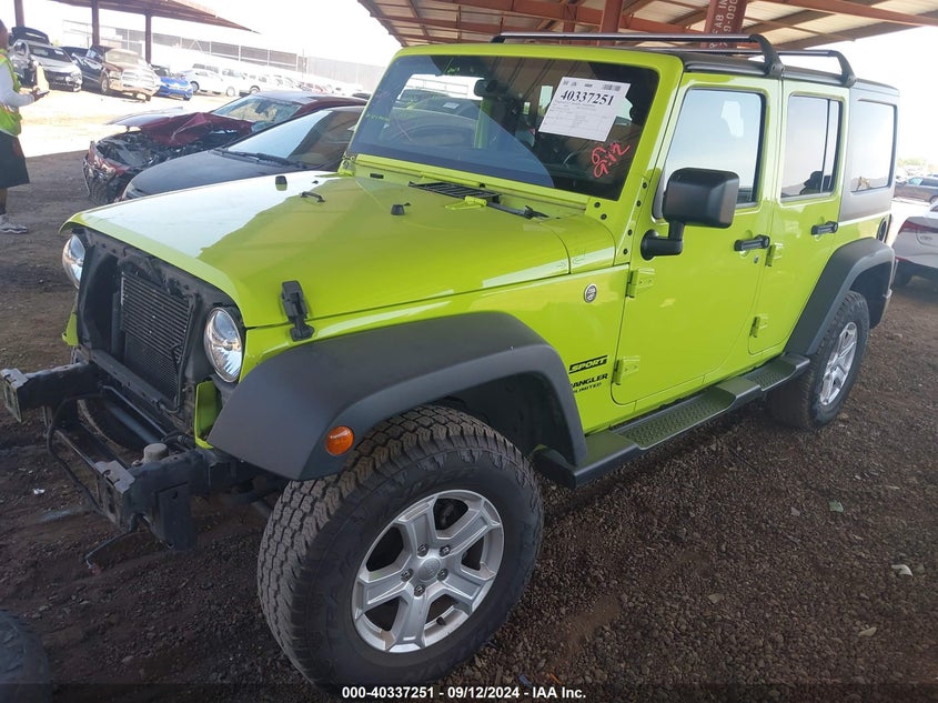 VIN 1C4BJWDG5HL527705 2017 JEEP WRANGLER UNLIMITED SPORT 4X4