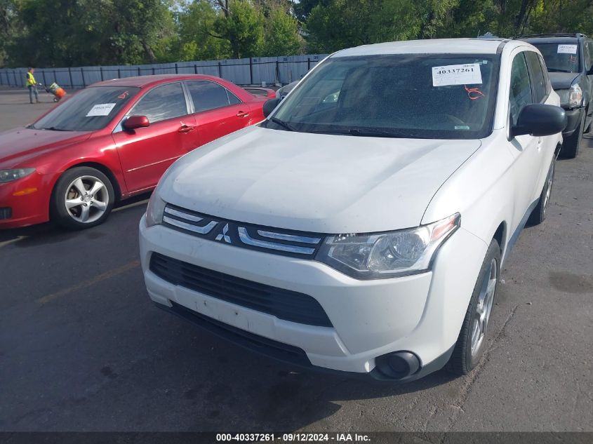 2014 Mitsubishi Outlander Es VIN: JA4AD2A36EZ004970 Lot: 40337261