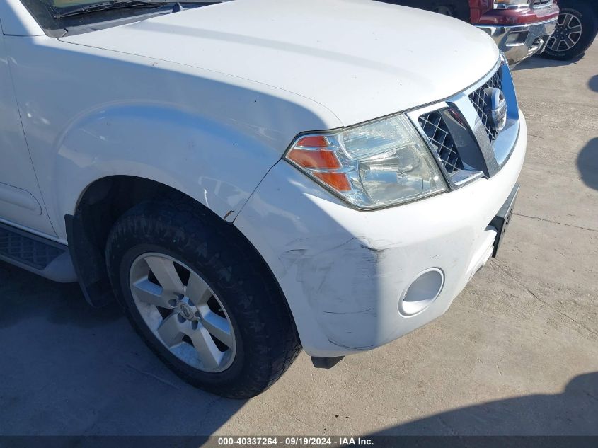 2011 Nissan Pathfinder Sv VIN: 5N1AR1NN5BC631814 Lot: 40337264