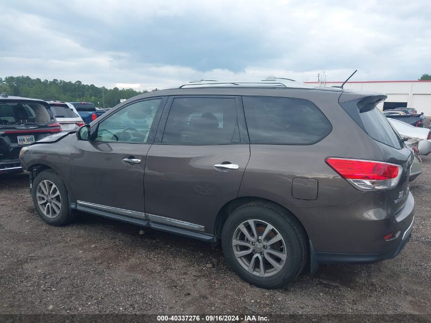 2016 Nissan Pathfinder Sl VIN: 5N1AR2MNXGC600539 Lot: 40337276