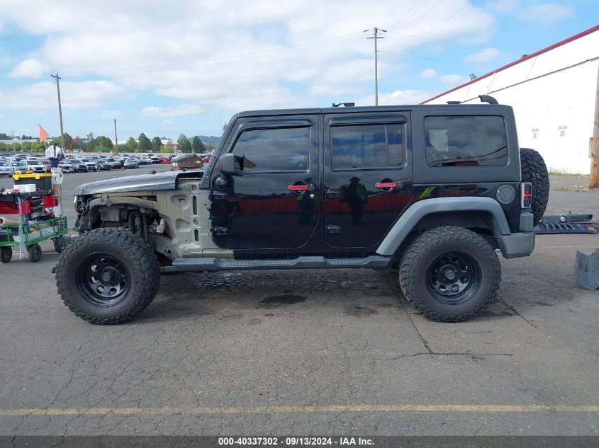 2012 Jeep Wrangler Unlimited Sport VIN: 1C4HJWDG7CL214240 Lot: 40337302