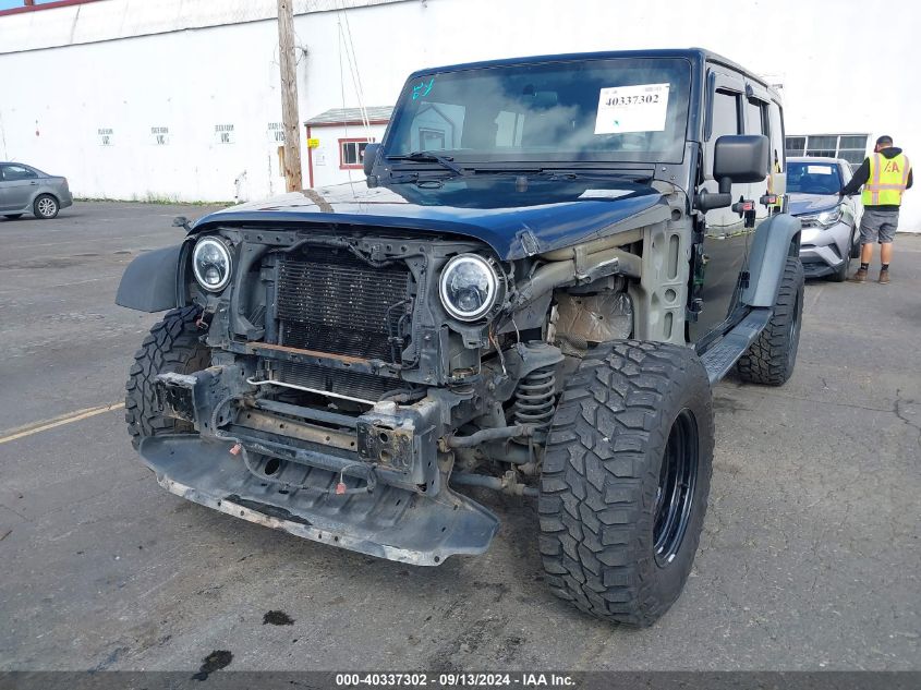 2012 Jeep Wrangler Unlimited Sport VIN: 1C4HJWDG7CL214240 Lot: 40337302