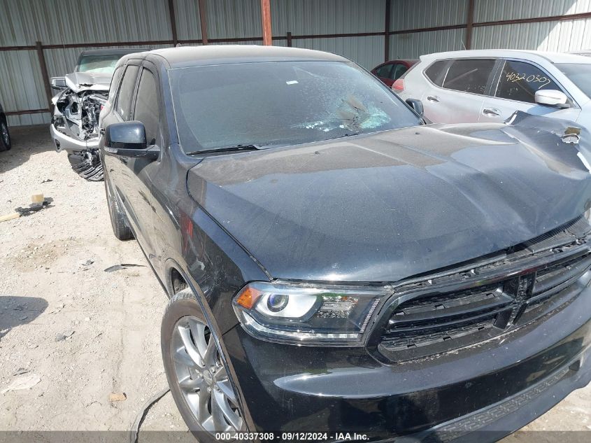 2017 Dodge Durango Gt VIN: 1C4RDHDG0HC796440 Lot: 40337308