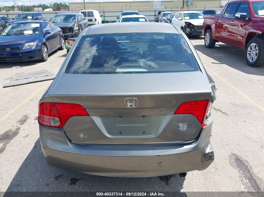 2008 Honda Civic Lx VIN: 2HGFA16508H345571 Lot: 40337314