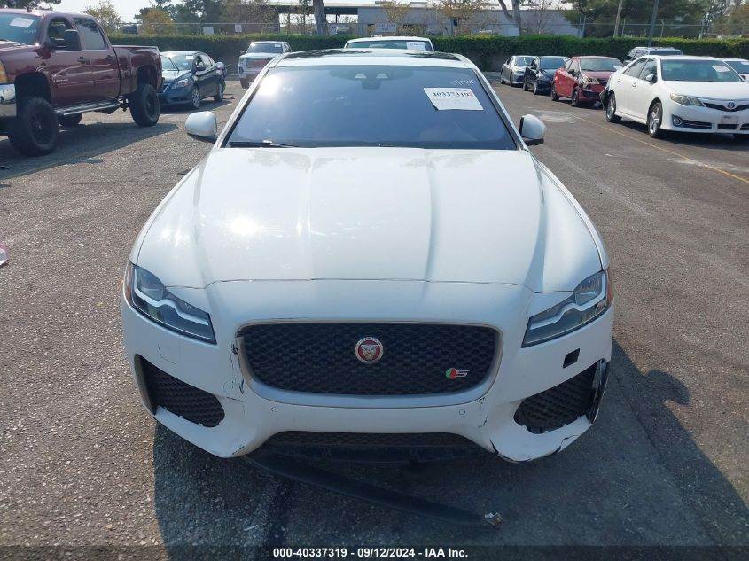 2016 Jaguar Xf S VIN: SAJBG4BVXGCY06491 Lot: 40337319