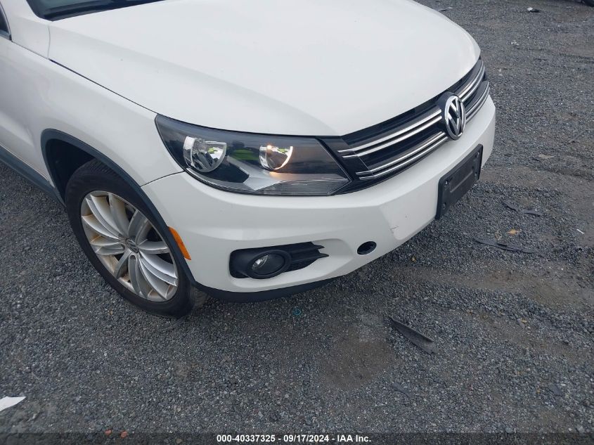 WVGAV3AX7DW561362 2013 Volkswagen Tiguan Se