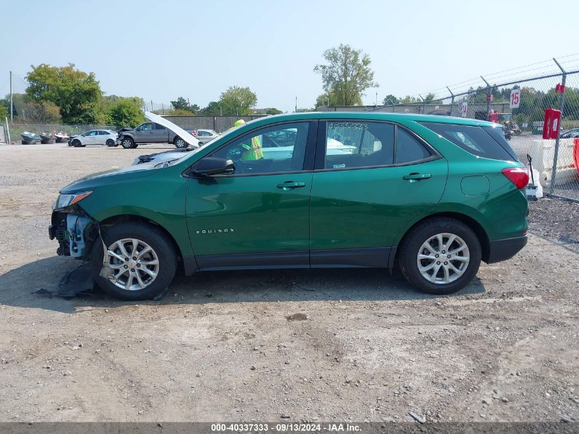 2018 Chevrolet Equinox Ls VIN: 2GNAXHEV9J6152328 Lot: 40337333