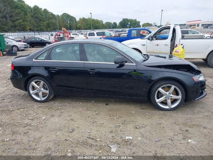 2009 Audi A4 3.2 Premium Plus VIN: WAUMK98K09A118527 Lot: 40337347