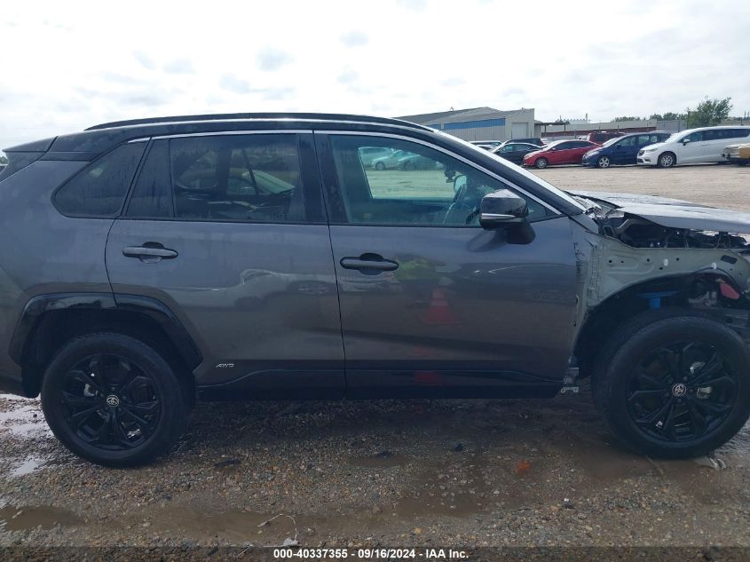 2022 Toyota Rav4 Hybrid Xse VIN: 4T3E6RFV2NU103581 Lot: 40337355