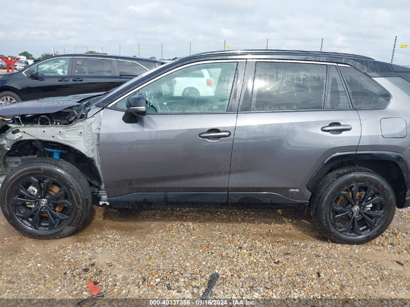 2022 Toyota Rav4 Hybrid Xse VIN: 4T3E6RFV2NU103581 Lot: 40337355