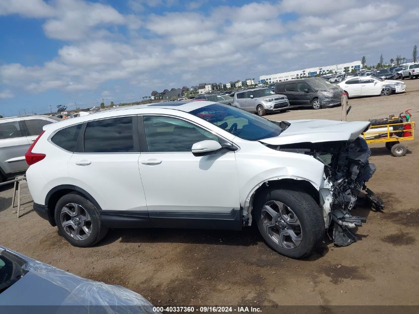 2019 Honda Cr-V Ex-L VIN: 7FARW1H87KE031020 Lot: 40337360