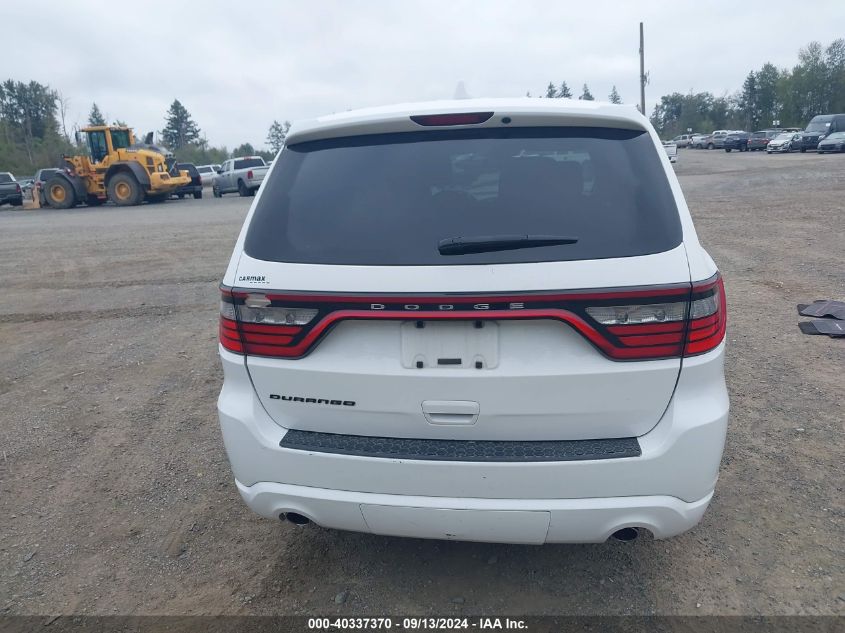 2015 Dodge Durango Sxt VIN: 1C4RDHAG6FC113772 Lot: 40337370