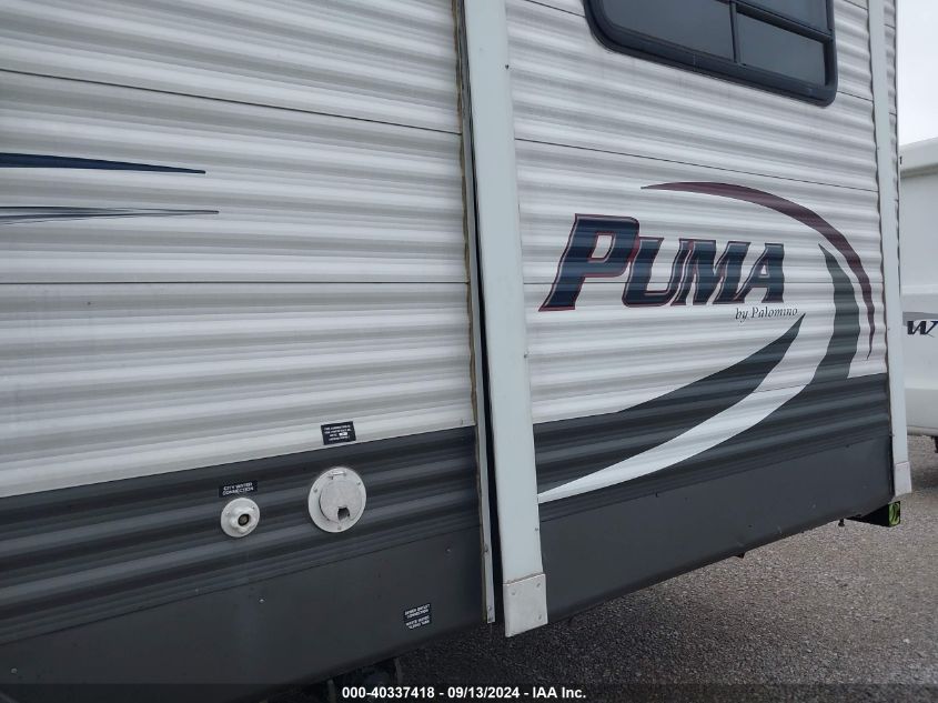 2014 Puma 31Bhss VIN: 4X4TPUG25EP048383 Lot: 40337418