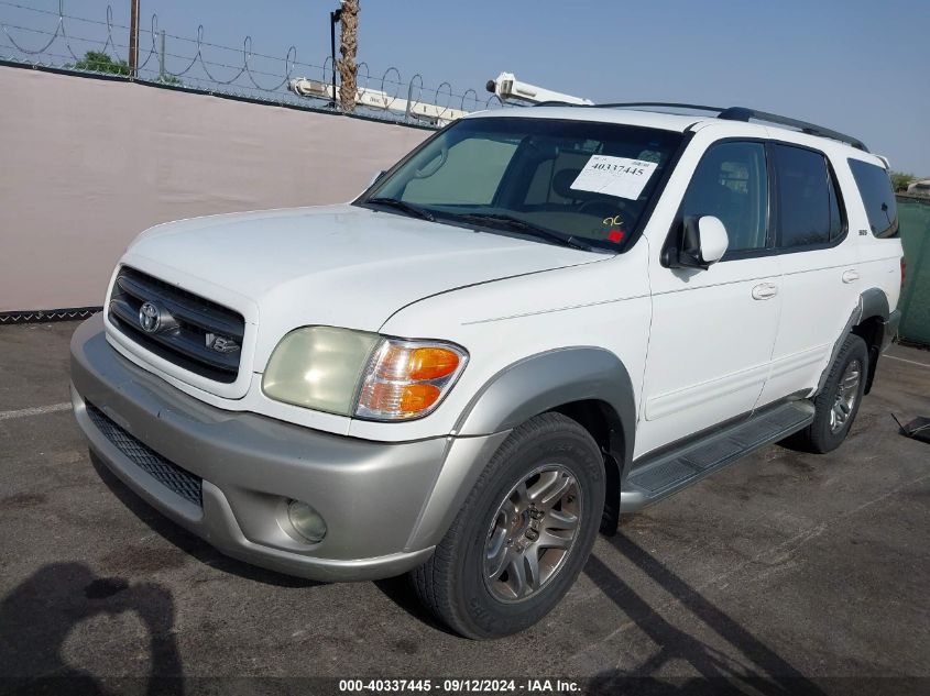 2004 Toyota Sequoia Sr5 V8 VIN: 5TDZT34A14S221578 Lot: 40337445