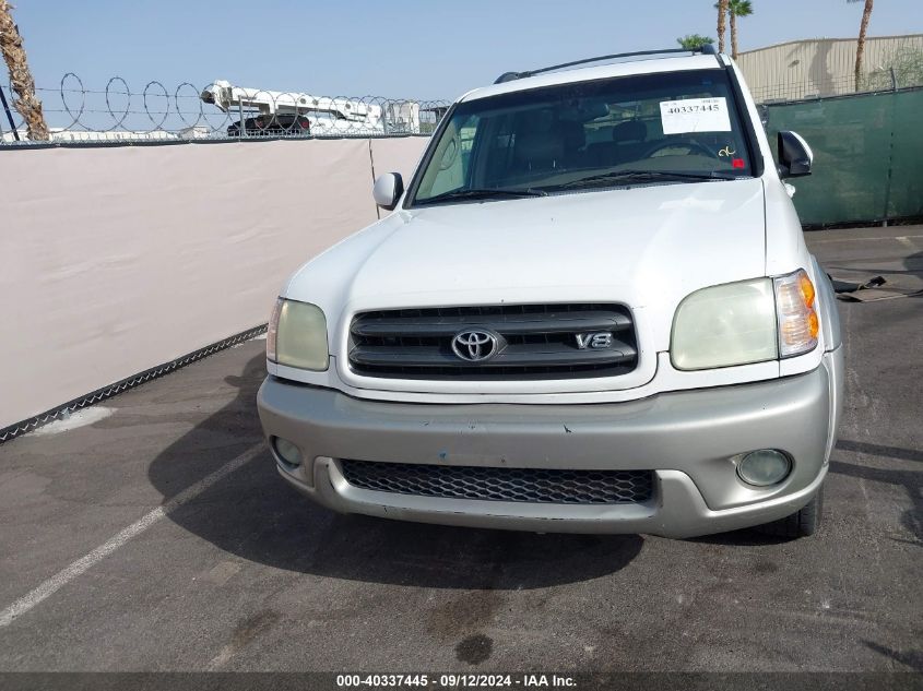 2004 Toyota Sequoia Sr5 V8 VIN: 5TDZT34A14S221578 Lot: 40337445