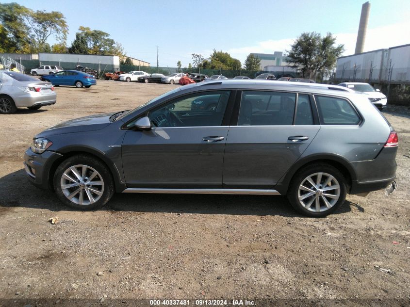 3VWM17AU5KM518708 2019 Volkswagen Golf Alltrack Tsi S/Tsi Se/Tsi Sel