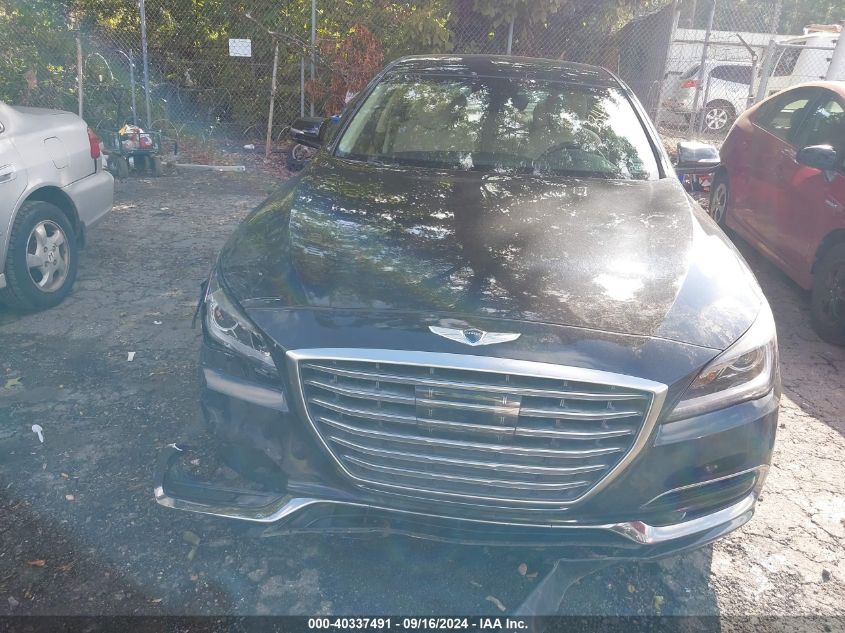 KMHGN4JE0JU233416 2018 Genesis G80 Premium/Ultimate