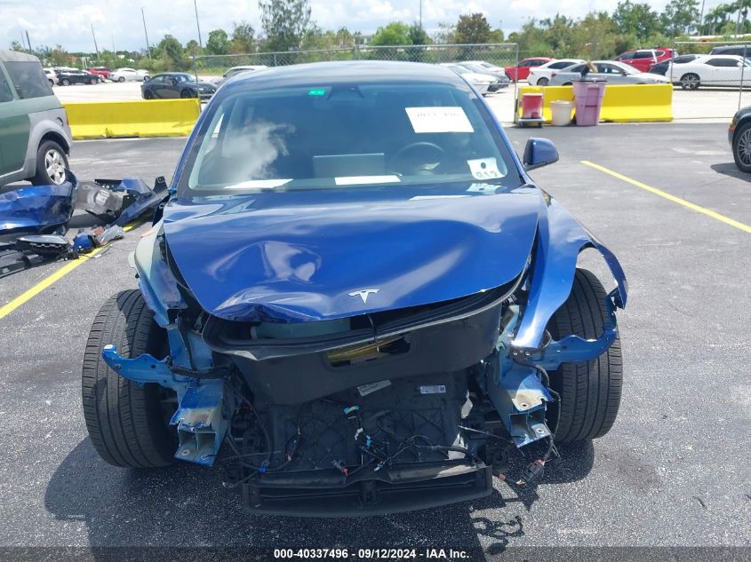 2022 Tesla Model 3 Long Range Dual Motor All-Wheel Drive VIN: 5YJ3E1EB4NF267097 Lot: 40337496