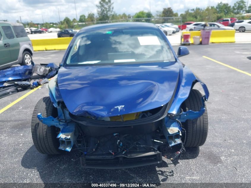 2022 Tesla Model 3 Long Range Dual Motor All-Wheel Drive VIN: 5YJ3E1EB4NF267097 Lot: 40337496