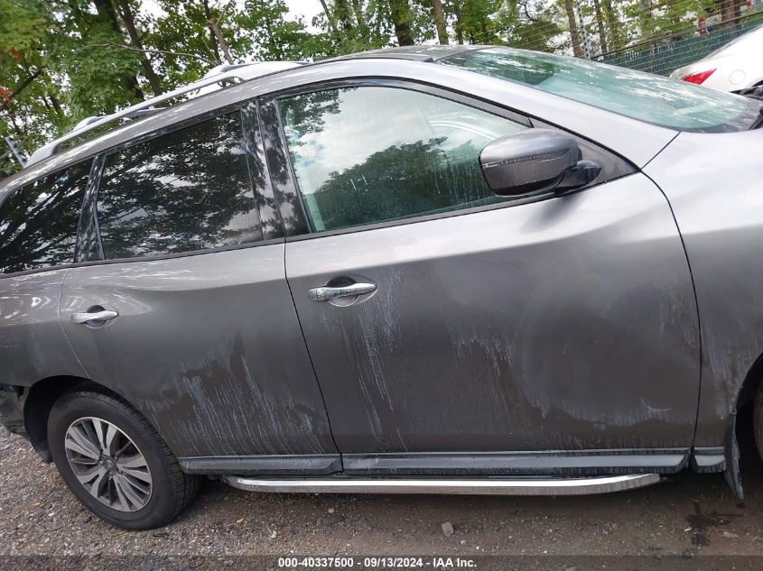 2017 Nissan Pathfinder S/Sv/Sl/Platinum VIN: 5N1DR2MM1HC672347 Lot: 40337500