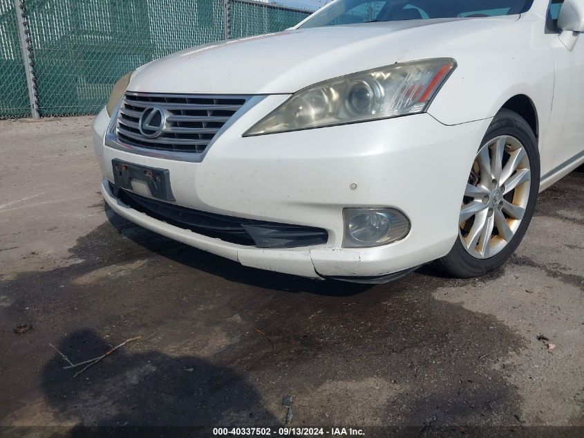 2011 Lexus Es 350 VIN: JTHBK1EG6B2452457 Lot: 40337502