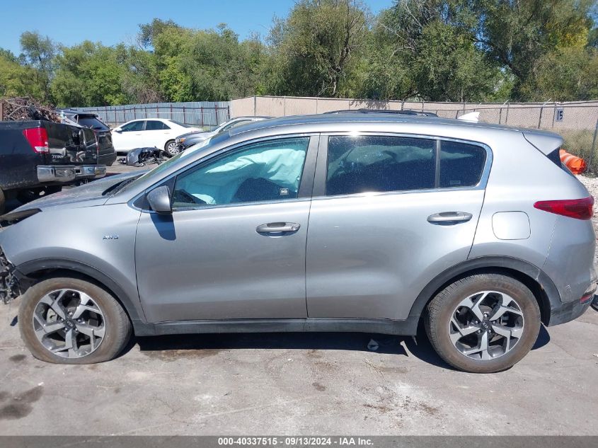 2021 Kia Sportage Lx VIN: KNDPMCAC6M7938692 Lot: 40337515