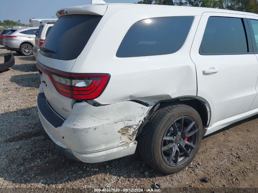 2018 Dodge Durango Srt Awd VIN: 1C4SDJGJ4JC323971 Lot: 40337520