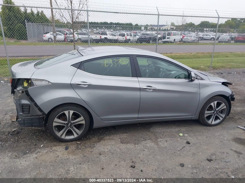 KMHDH4AH5EU081739 2014 Hyundai Elantra Se/Sport/Limited
