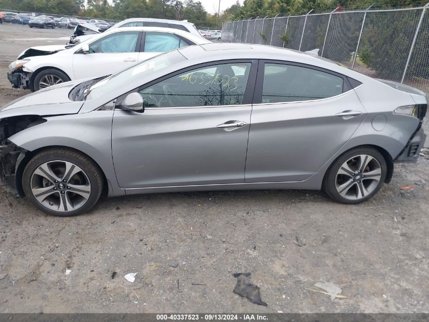 KMHDH4AH5EU081739 2014 Hyundai Elantra Se/Sport/Limited