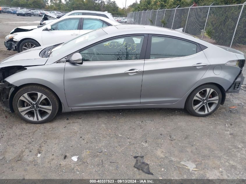 2014 Hyundai Elantra Se/Sport/Limited VIN: KMHDH4AH5EU081739 Lot: 40337523