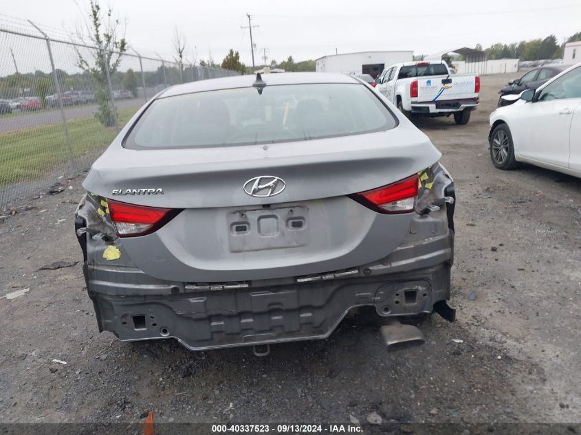 2014 Hyundai Elantra Se/Sport/Limited VIN: KMHDH4AH5EU081739 Lot: 40337523