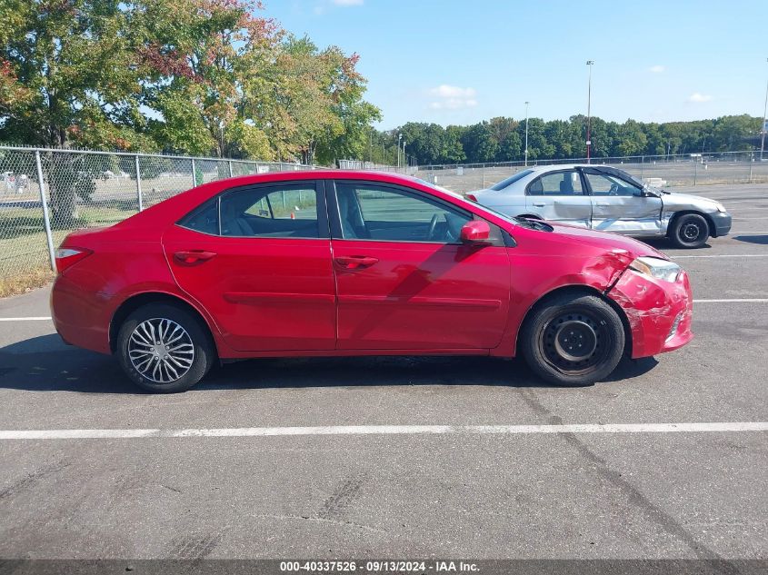 2015 Toyota Corolla L/Le/Le Pls/Prm/S/S Pls VIN: 2T1BURHE0FC471887 Lot: 40337526