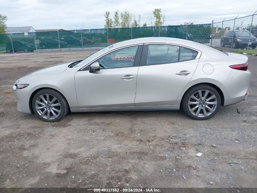 2022 Mazda Mazda3 Select VIN: JM1BPABL2N1507923 Lot: 40337552