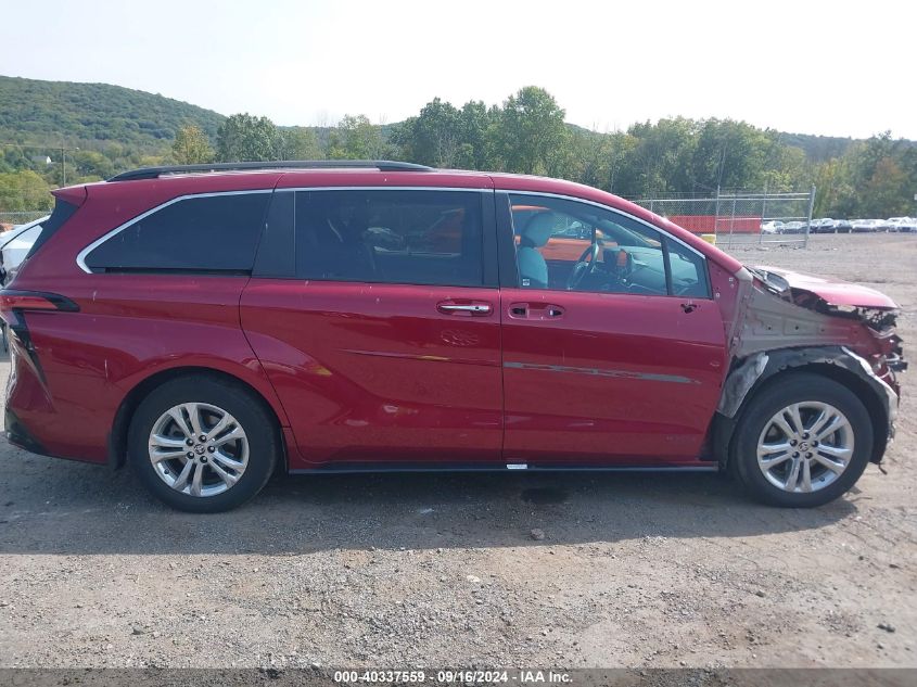 2021 Toyota Sienna Xse VIN: 5TDDSKFC5MS010325 Lot: 40337559