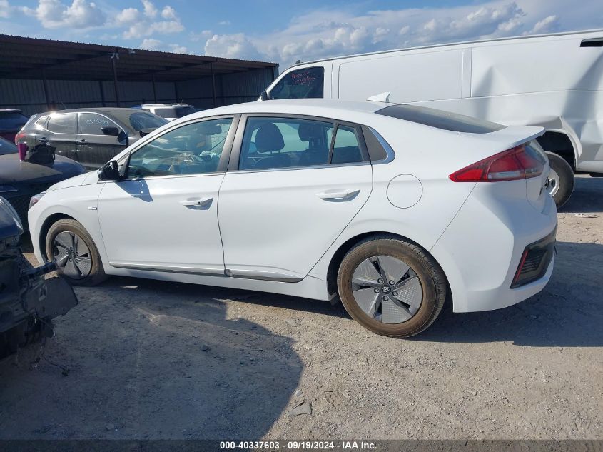 2020 Hyundai Ioniq Hybrid Se VIN: KMHC75LCXLU234022 Lot: 40337603