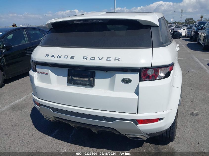 2015 Land Rover Range Rover Evoque Dynamic VIN: SALVT2BG9FH012833 Lot: 40337604