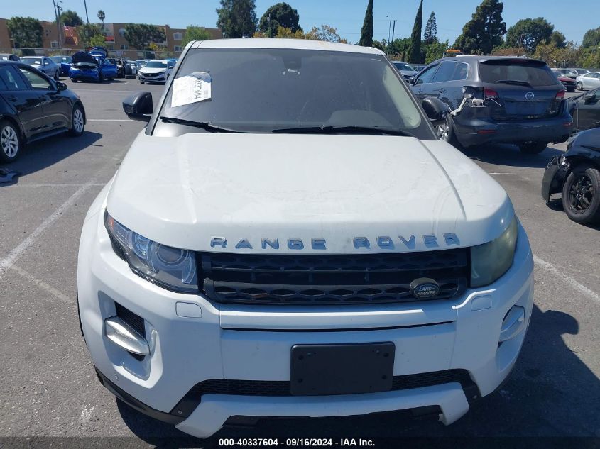 2015 Land Rover Range Rover Evoque Dynamic VIN: SALVT2BG9FH012833 Lot: 40337604