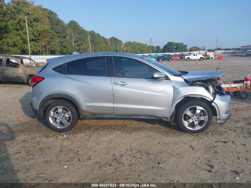 2016 Honda Hr-V Lx VIN: 3CZRU5H36GM709122 Lot: 40337623