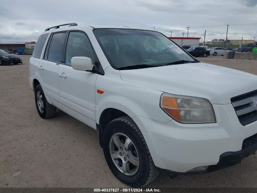 2007 Honda Pilot Ex-L VIN: 5FNYF18507B014418 Lot: 40337627
