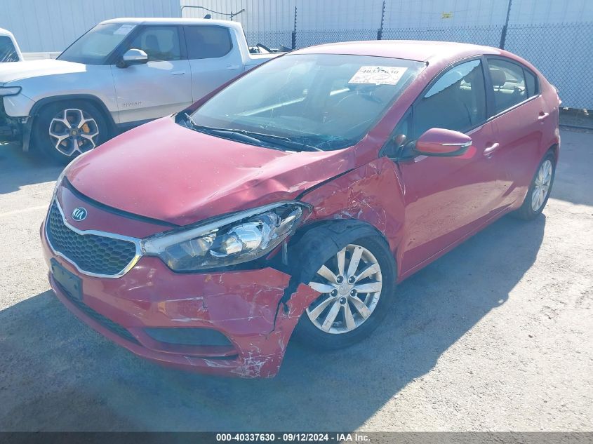 2016 Kia Forte Lx VIN: KNAFX4A69G5522846 Lot: 40337630