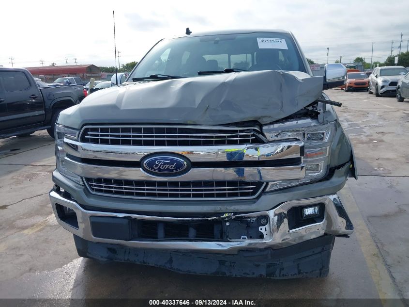 2020 Ford F-150 Lariat VIN: 1FTEW1CP8LKD43506 Lot: 40337646