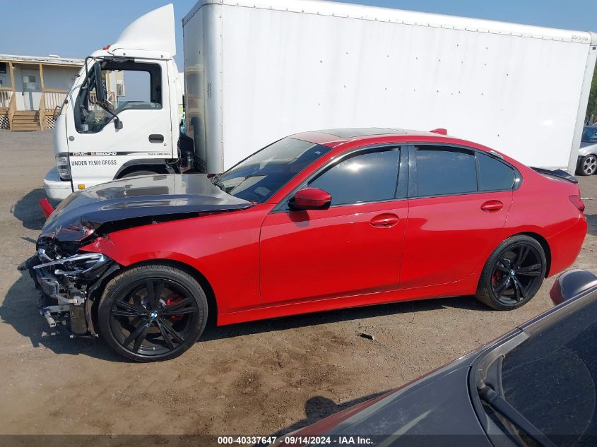 2020 BMW 330I xDrive VIN: 3MW5R7J09L8B40736 Lot: 40337647