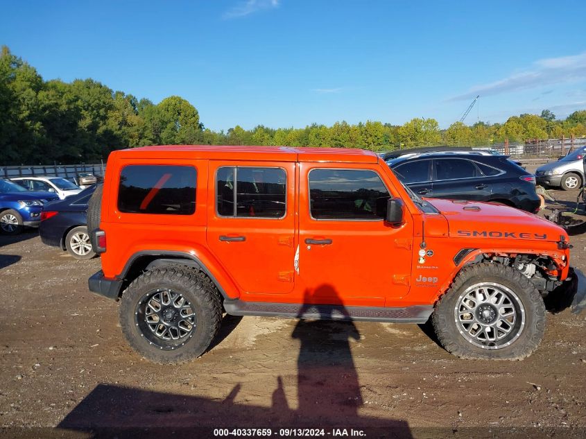 2020 Jeep Wrangler Unlimited Sahara VIN: 1C4HJXEN9LW109488 Lot: 40337659