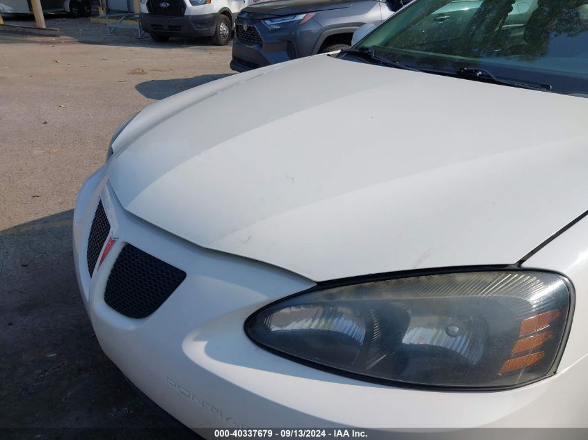 2005 Pontiac Grand Prix VIN: 2G2WP522651287619 Lot: 40337679