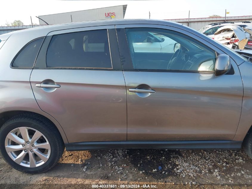 2014 Mitsubishi Outlander Sport Es VIN: 4A4AP3AU2EE015069 Lot: 40337681