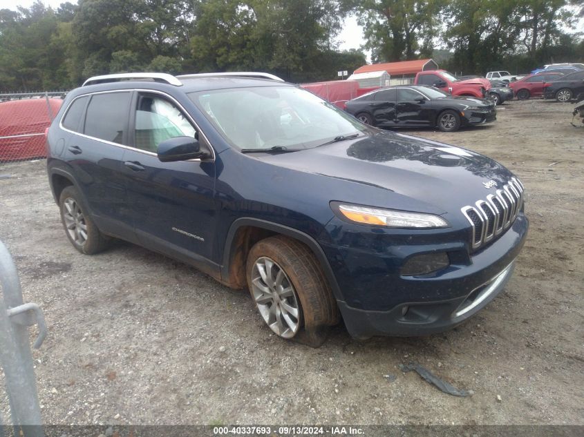 2018 Jeep Cherokee Limited Fwd VIN: 1C4PJLDB4JD563247 Lot: 40337693