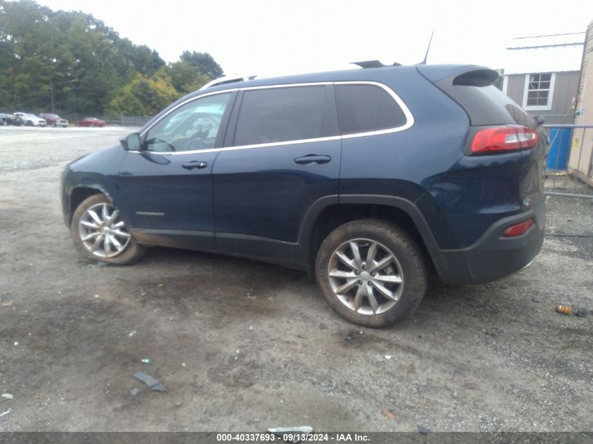 2018 Jeep Cherokee Limited Fwd VIN: 1C4PJLDB4JD563247 Lot: 40337693