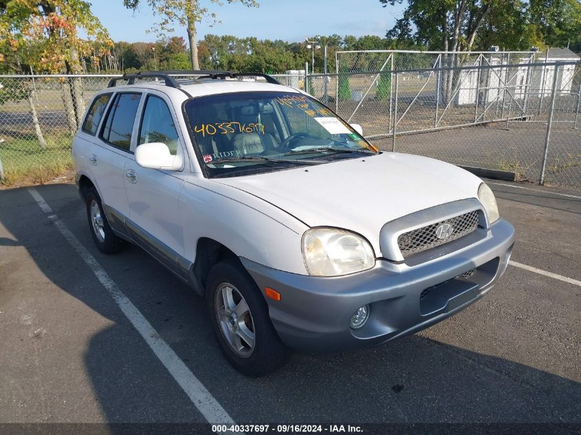 2004 Hyundai Santa Fe Gls/Lx VIN: KM8SC73E94U595134 Lot: 40337697